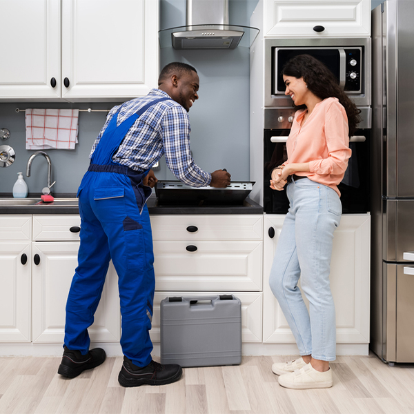 can you provide an estimate for cooktop repair before beginning any work in Dunwoody